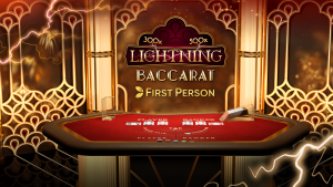 First Person Lightning Baccarat